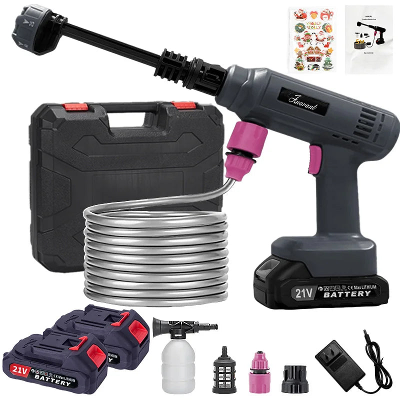 HydroBlast Pro cleaning patio and outdoor surfaces