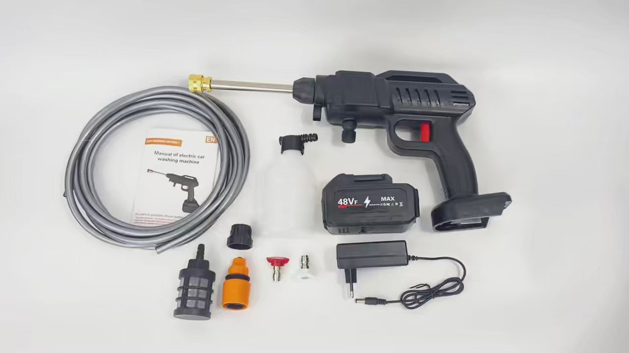 Load video: <p>No hose. No cord. Just point and blast — see the pressure and runtime for yourself before you buy.</p>